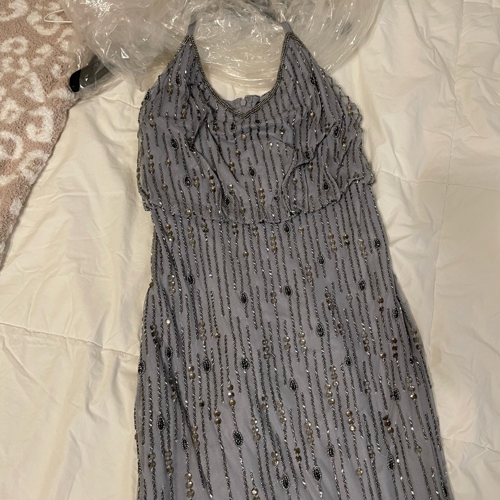 Adrianna Papell Beaded Gown